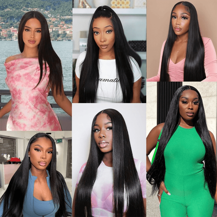 Lemoda 16A Double Drawn Straight Hair Unprocessed Virgin Human Hair Extension - Lemoda Hair