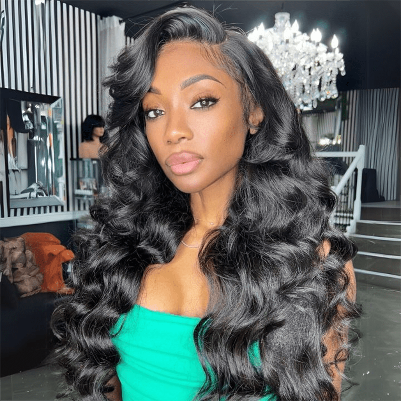 Lemoda 3 In 1 Half Wig Glueless Install Invisible Body Wave Half Wig Beginner Friendly - Lemoda Hair