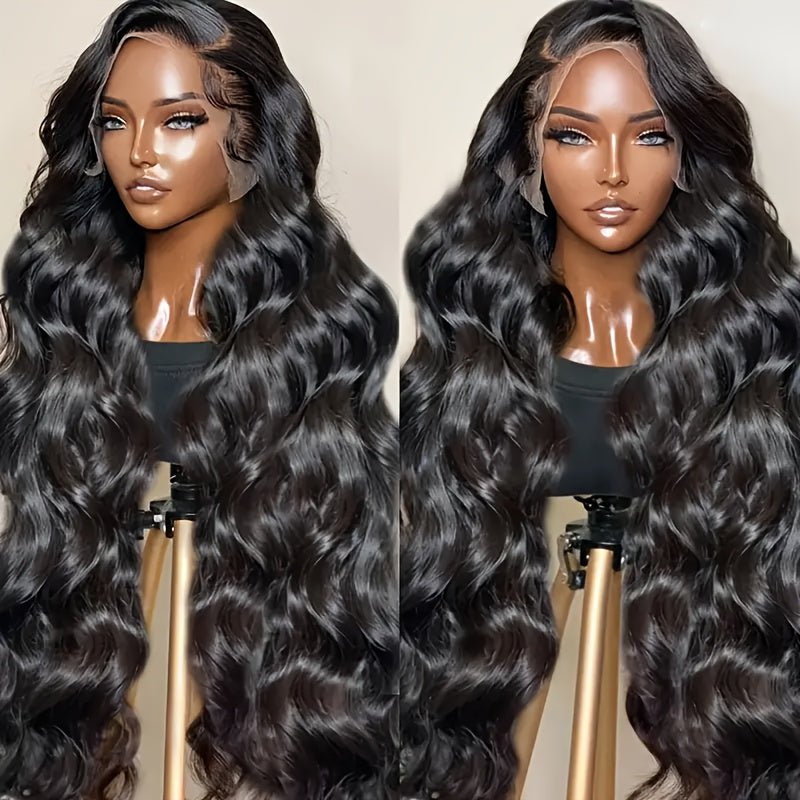 Lemoda 40 Inches Body Wave HD Lace Wig Human Hair Pre Plucked 13x4 13x ...
