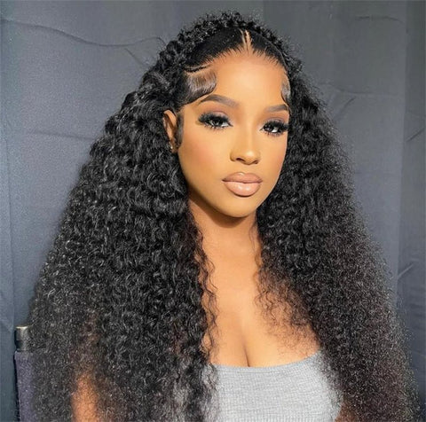 Lemoda 4x4 HD Lace Closure Wig 32 Inches Long Water Wave Human Hair Wigs 250% Density - Lemoda Hair