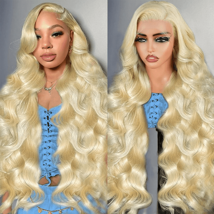 Lemoda 613 Blonde Body Wave Human Hair Wig 13x6 Transparent Lace Front lemoda-613-blonde-body-wave-human-hair-wig-13x6-transparent-lace-front