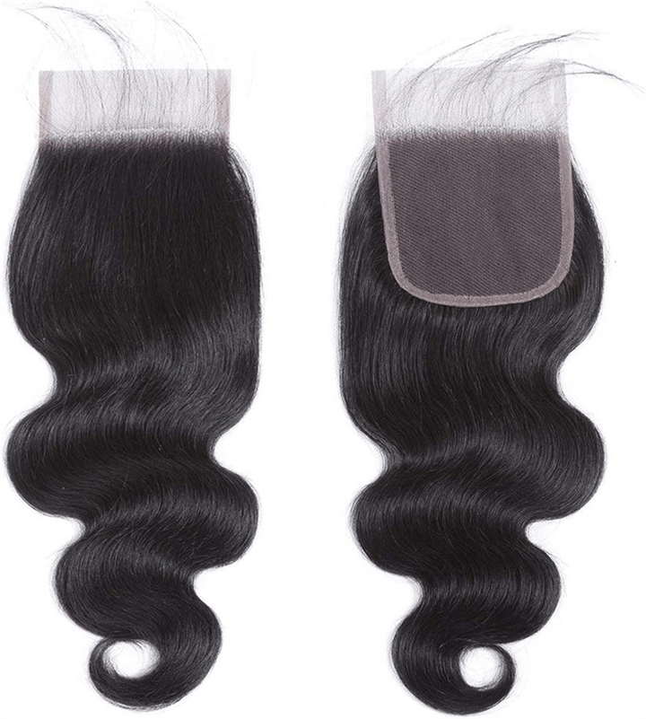 Lemoda Body Wave 3 Bundles With 4x4 Lace Closure Human Hair Extensions - Lemoda Hair