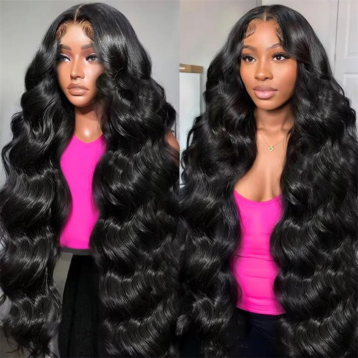 Lemoda Body Wave 4x4 Lace Closure Wigs Pre Plucked HD Invisible Human Hair Wigs for Women - Lemoda Hair