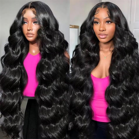 Lemoda Body Wave 4x4 Lace Closure Wigs Pre Plucked HD Invisible Human Hair Wigs for Women - Lemoda Hair
