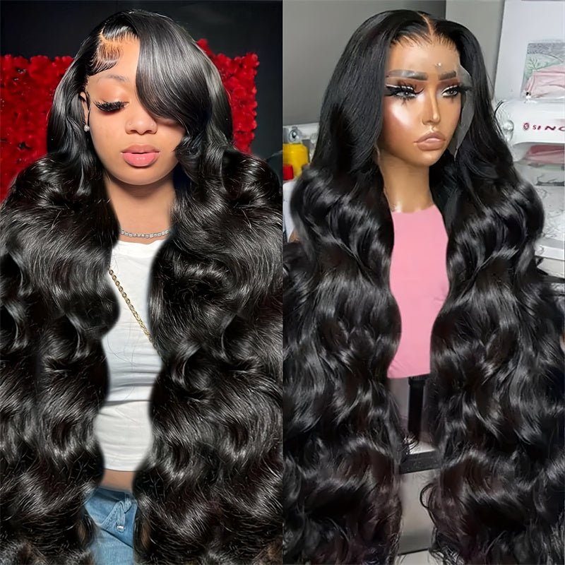 Lemoda Body Wave Lace Front Wigs 13x6 HD Transparent Lace Frontal Wig Human Hair for Women - Lemoda Hair