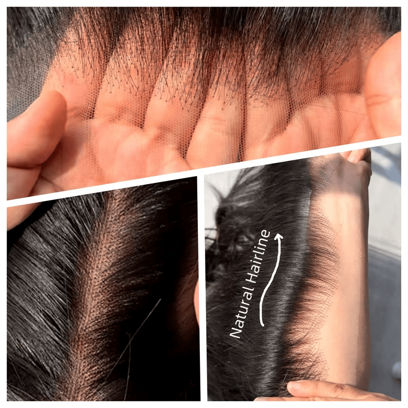 Lemoda Bohemian Natural Curl Wig Pre - Plucked 13x6 Lace Frontal Human Hair Wigs - Lemoda Hair