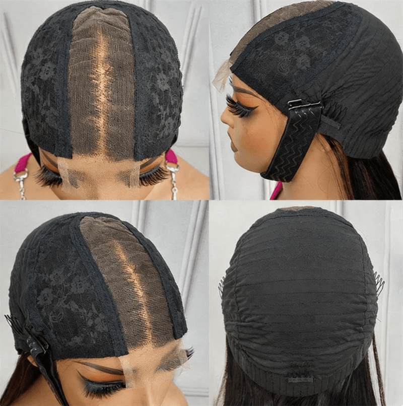 Lemoda Bone Straight Short Bob Wigs Transparent 2x6 Lace Human Hair Wigs 180% - Lemoda Hair