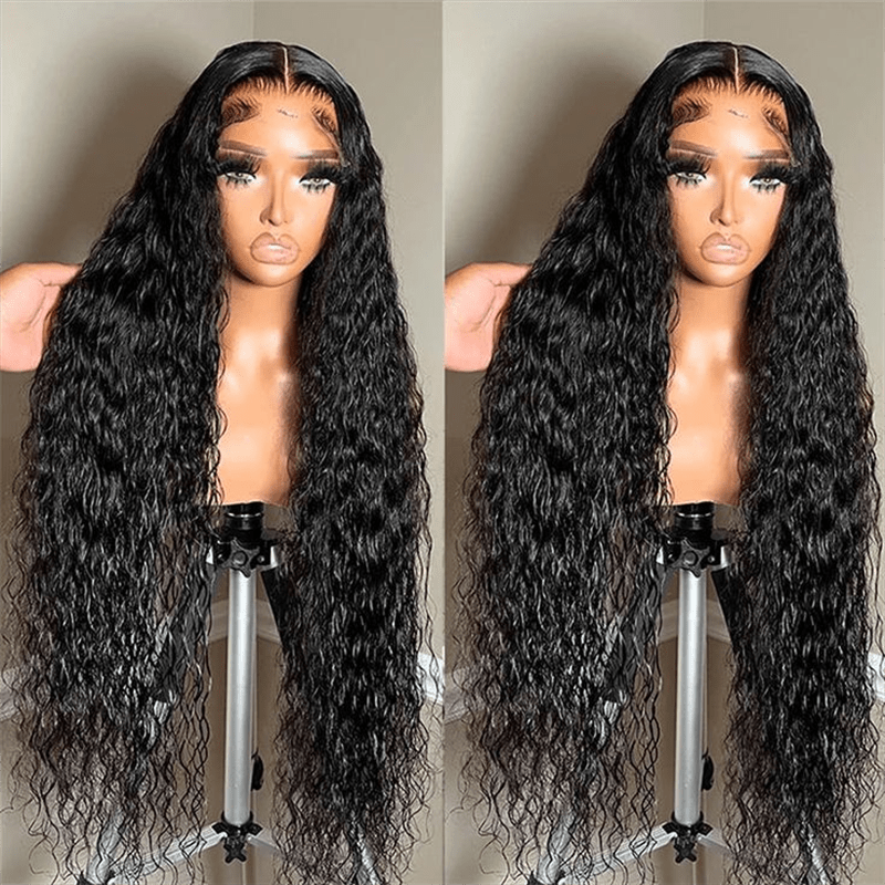 Lemoda Brazilian 13x4 Lace Front Human Hair Wigs Water Wave With Baby Hair - Lemoda Hair