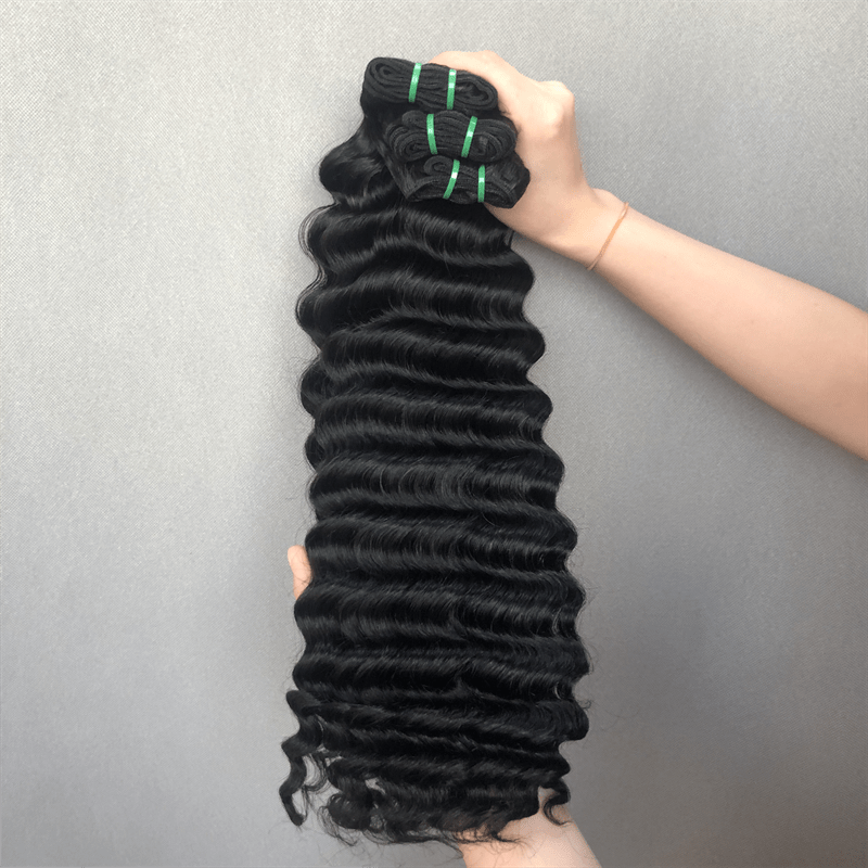 Lemoda Brazilian Hair Ocean Spiral Bundles for Black Women Loose Deep Curl Human Hair Bundles