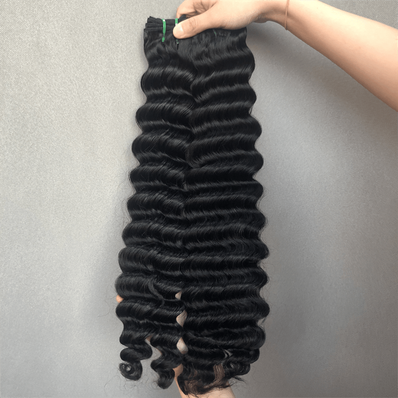 Lemoda Brazilian Hair Ocean Spiral Bundles for Black Women Loose Deep Curl Human Hair Bundles