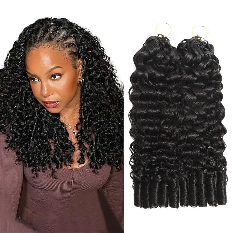 Lemoda Burmese Curly Crochet Human Hair For Miracle Knots Boho Braids - Lemoda Hair
