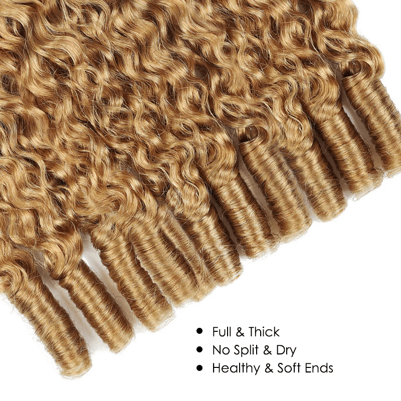 Lemoda Burmese Curly Human Hair Bundles 27 Color Tangle Free Virgin Hair Extensions - Lemoda Hair