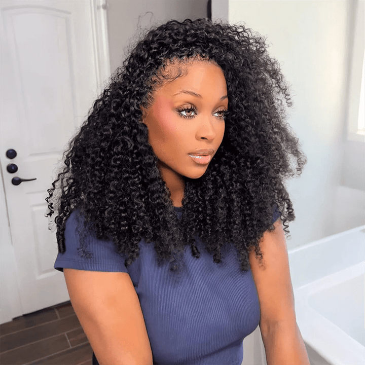 Lemoda Feather Crochet Hair Extension Kinky Curly Human Hair - Lemoda Hair