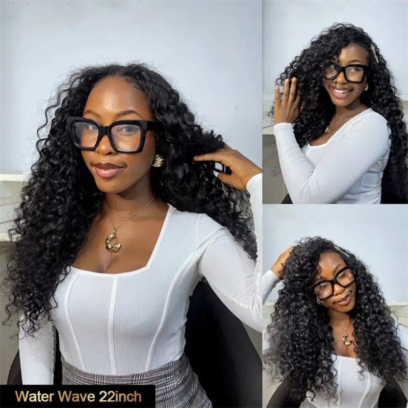 Lemoda Feather Crochet Hair Extension Water Wave Human Hair For Boho Braids - Lemoda Hair