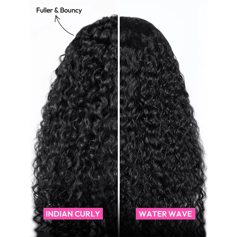 Lemoda Indian Curly Hair Bundles Double Weft Human Hair Extensions 1/3/4 Pcs - Lemoda Hair