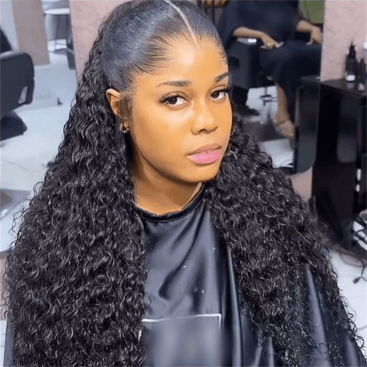 Lemoda Lagos Hairline Water Wave 13x6 Invisible Lace Frontal Wigs Human Hair - Lemoda Hair