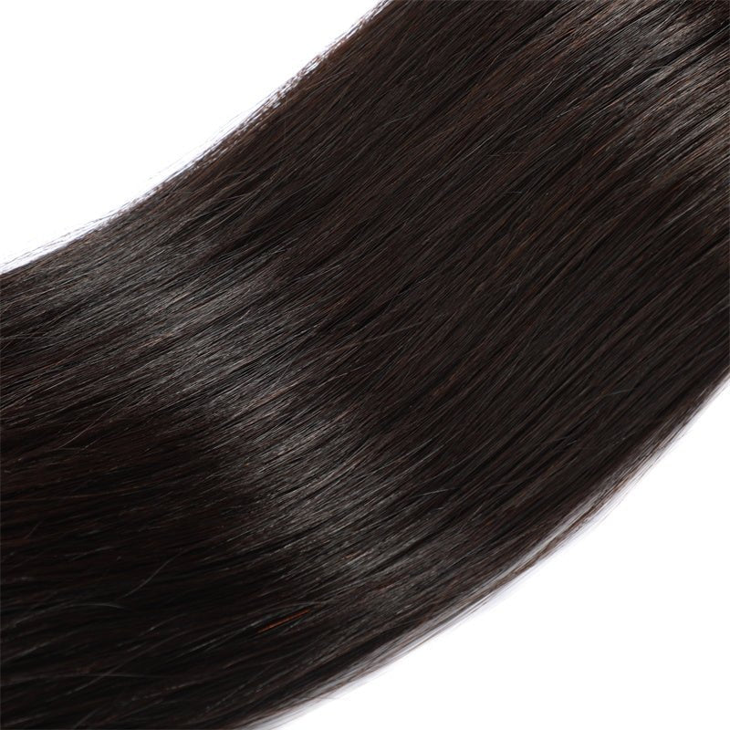 Lemoda Malaysian Silky Straight Human Hair 1 Bundle Natural Black - Lemoda Hair