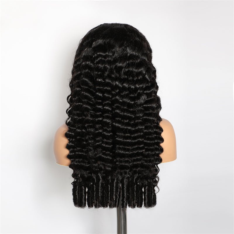 Lemoda Ocean Spiral 13x6 HD Lace Frontal Wigs Loose Deep Curl 5x5 Glueless Human Hair Wigs - Lemoda Hair