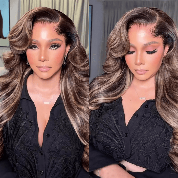Lemoda P4/27 Highlight Lagos Hairline Body Wave 13x6 HD Lace Front Wigs - Lemoda Hair