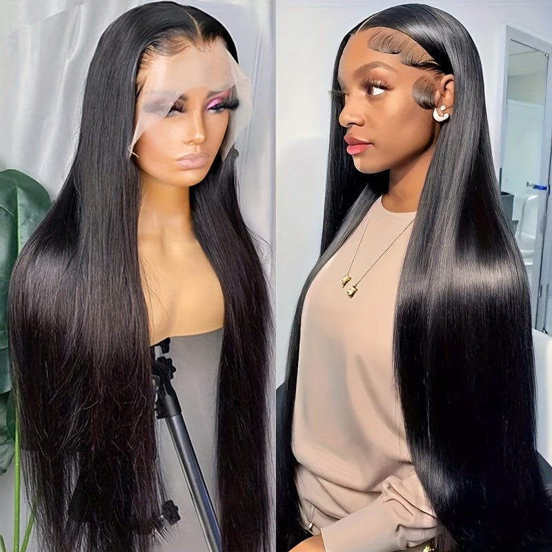 Lemoda Peruvian 13x4 Lace Front Wig for Black Women Silky Straight Human Hair Wig - Lemoda Hair