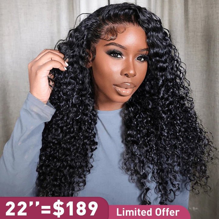 Lemoda Pre - Bleached Wear Go Glueless Wig 5x5 13x6 Burmese Curly HD Lace Front Wigs - Lemoda Hair