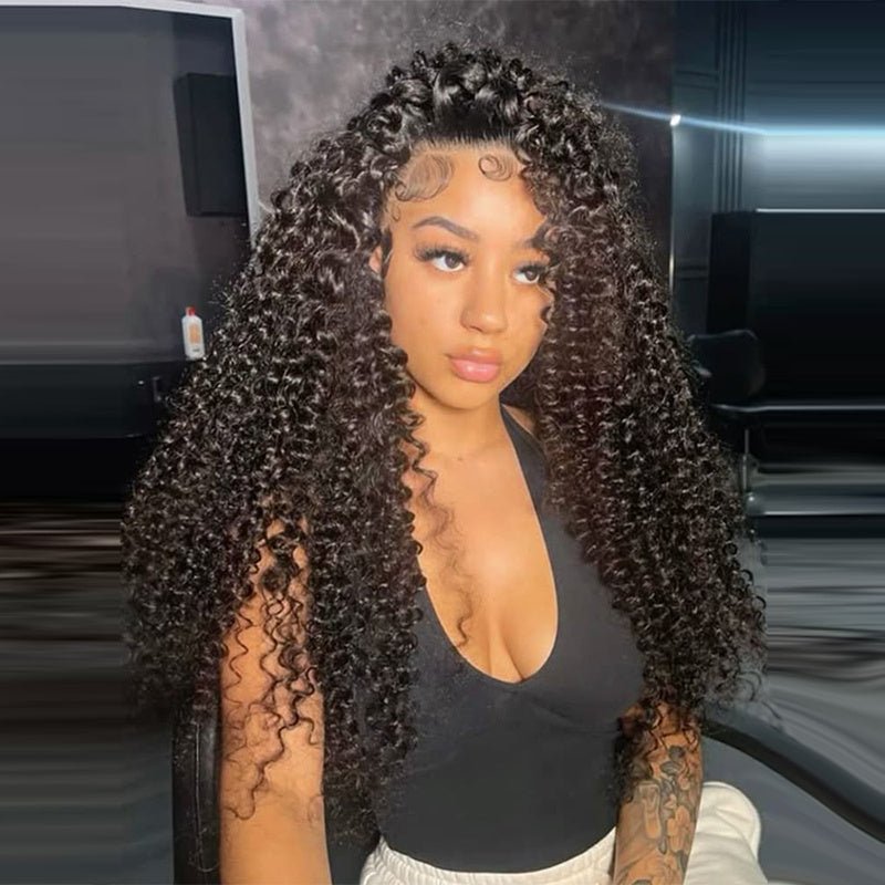Lemoda Small Wand Curl 13x6 HD Lace Front Wigs 5x5 Wear Go Glueless Human Hair Wig Preplucked - Lemoda Hair