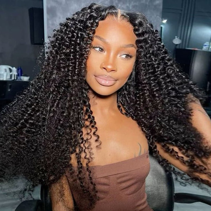 Lemoda Small Wand Curl 13x6 HD Lace Front Wigs 5x5 Wear Go Glueless Human Hair Wig Preplucked - Lemoda Hair