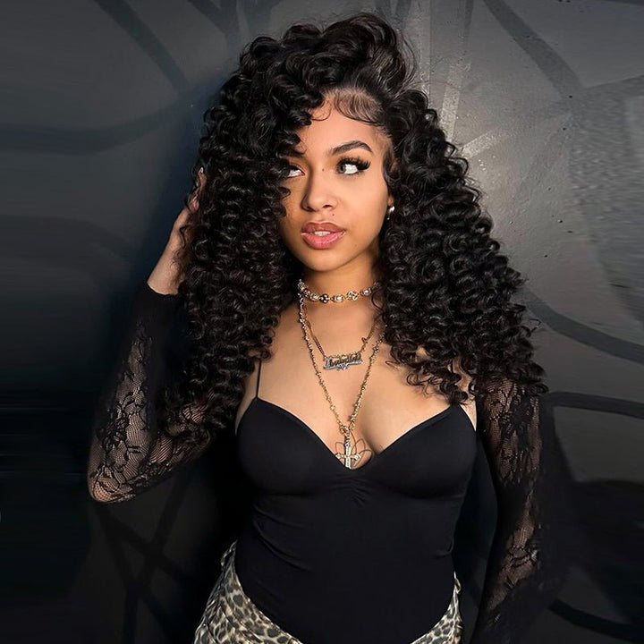 Lemoda Small Wand Curl 13x6 HD Lace Front Wigs 5x5 Wear Go Glueless Human Hair Wig Preplucked - Lemoda Hair