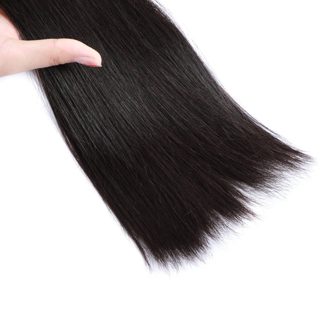 Lemoda Straight Virgin Hair 3 Bundles Peruvian Human Hair Weaves - Lemoda Hair