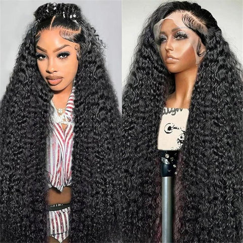 Lemoda Vietnamese Curly Lace Front Wig Skin Melt HD Lace Wigs 13x4 13x6 Human Hair Wigs 250% Density - Lemoda Hair