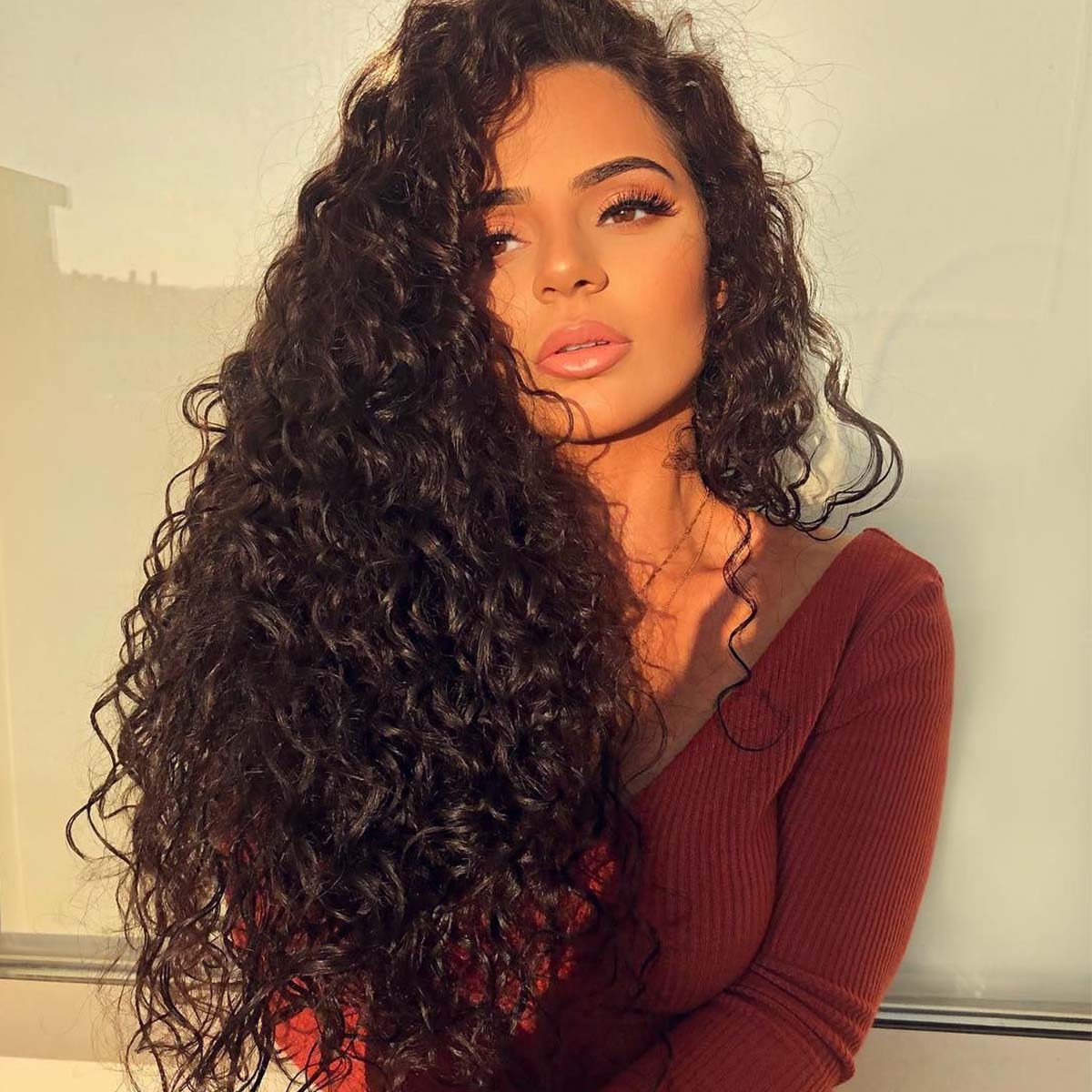 Lemoda Water Wave 13x4 Lace Front Wigs Pre Plucked Baby Hair 180% Density - Lemoda Hair