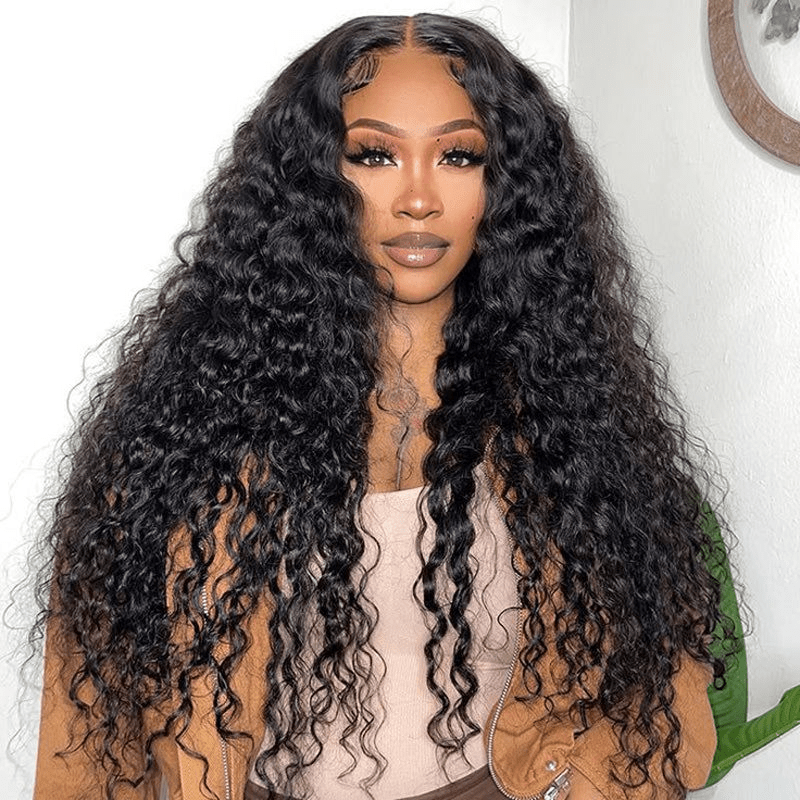 Lemoda Water Wave 13x6 Full Lace Wigs Human Hair 180% - Lemoda Hair