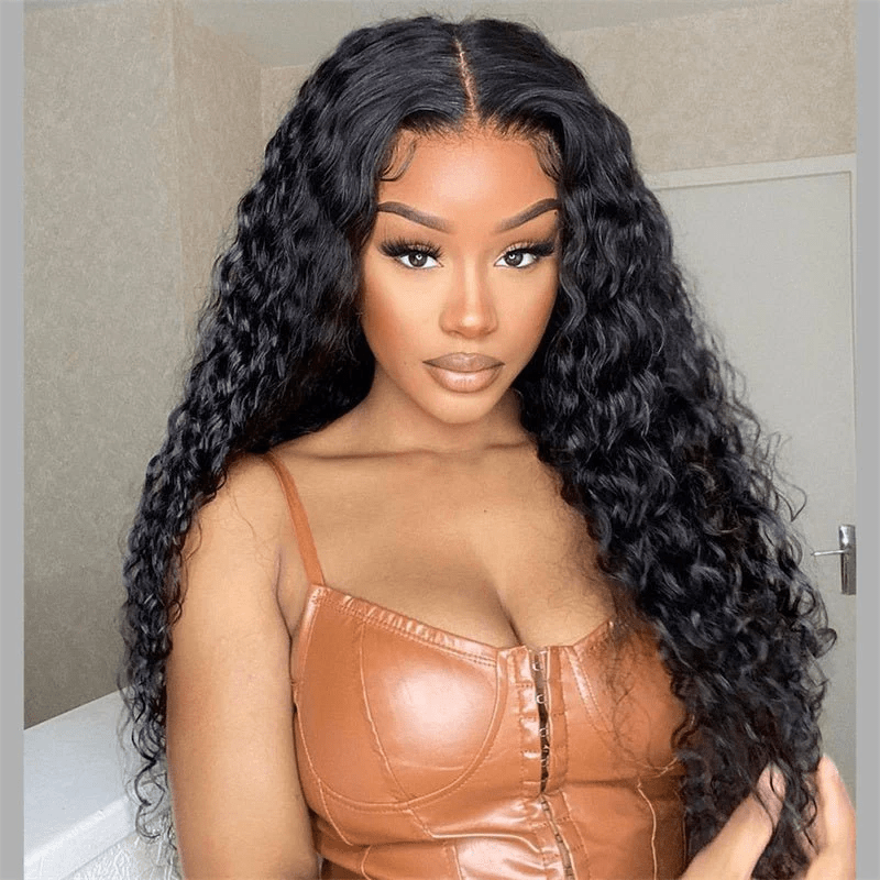 Lemoda Water Wave 13x6 Full Lace Wigs Human Hair 180% - Lemoda Hair