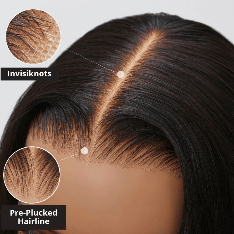 Lemoda Wear Go 13x6 Full Front Glueless Wig Kinky Curly HD Lace Wig With Elastic Drawstring - Lemoda Hair