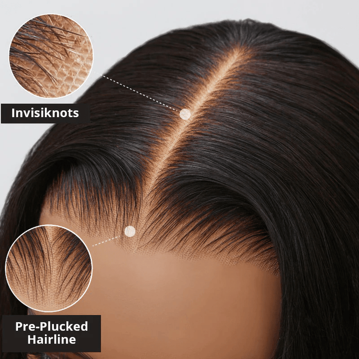 Lemoda Wear Go 13x6 Full Front Glueless Wig Kinky Curly HD Lace Wig With Elastic Drawstring - Lemoda Hair
