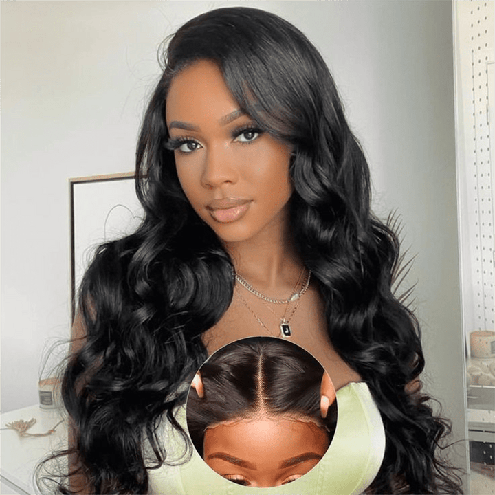 Lemoda Wear Go Pre - Cut Glueless Wig Body Wave 5x5 Lace Closure Wigs Bleached Knots - Lemoda Hair