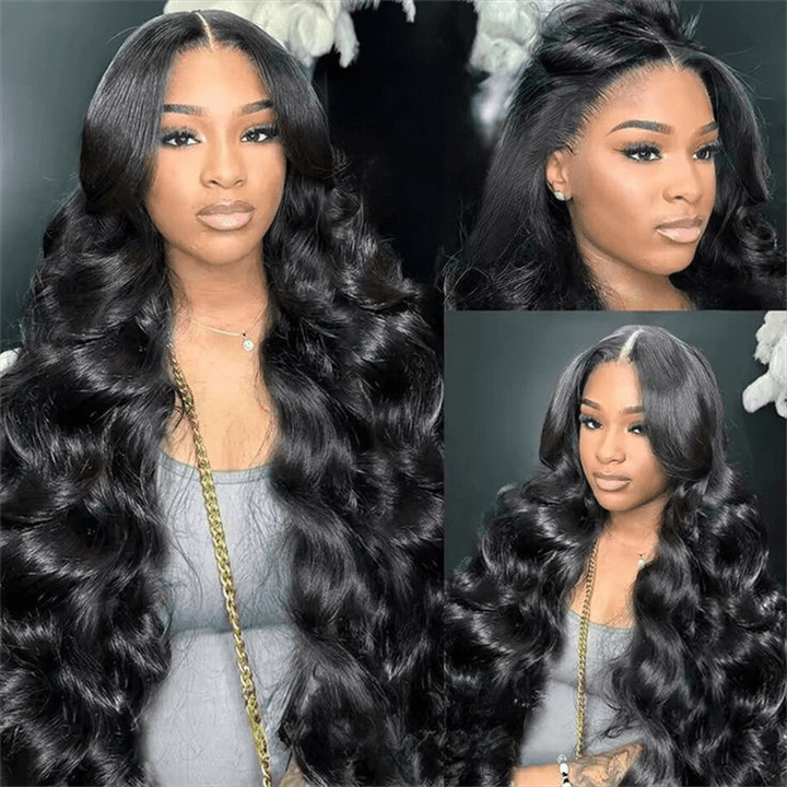 Lemoda Wear Go Pre - Cut Glueless Wig Body Wave 5x5 Lace Closure Wigs Bleached Knots - Lemoda Hair