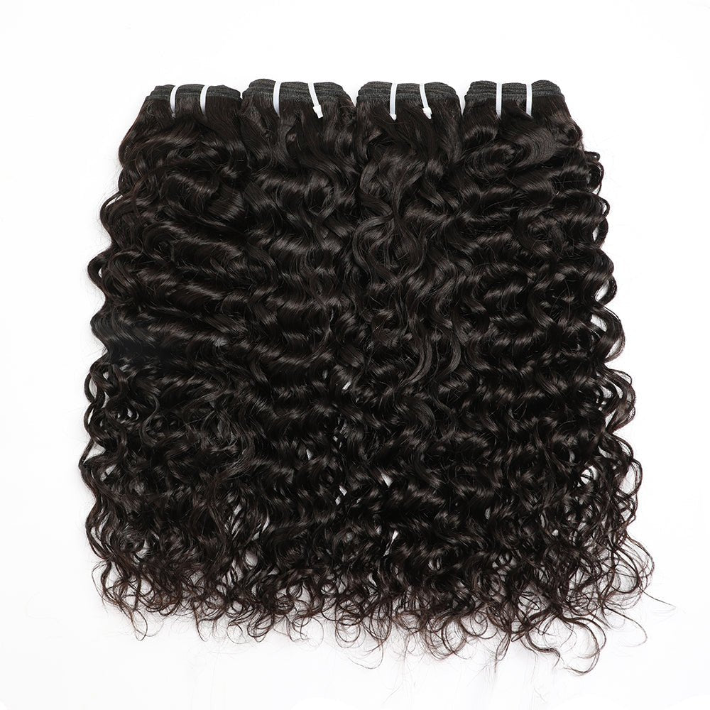 Peruvian Water Wave 4 Bundles Human Hair Extensions - Lemoda Hair