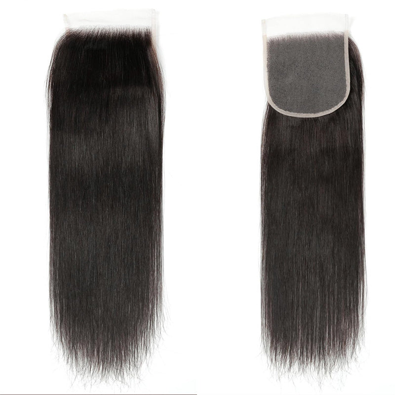 Lemoda Straight Hair 5x5 Transparent HD Lace Closure Virgin Human Hair Frontal Closure