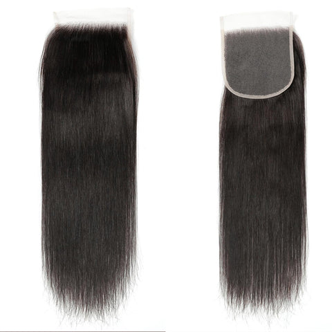Lemoda Straight Hair 5x5 Transparent HD Lace Closure Virgin Human Hair Frontal Closure