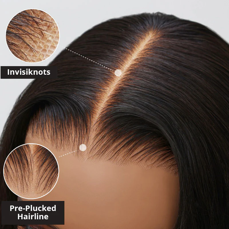 Lemoda 13x6 HD Full Lace Frontal Wig Deep Wave Pull Go Drawstring Human Hair Wig
