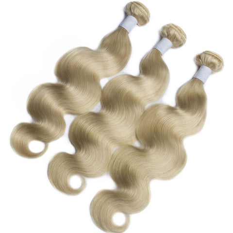 Brazilian Body Wave Hair Blonde 613 Color Hair Weave Remy Hair Extension