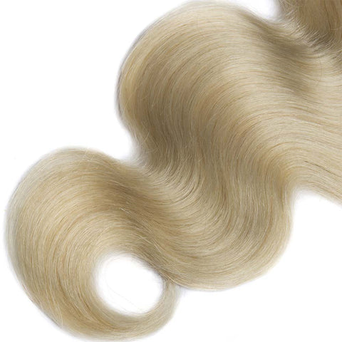 Brazilian Body Wave Hair Blonde 613 Color Hair Weave Remy Hair Extension