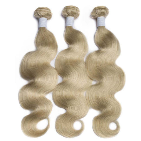 Brazilian Body Wave Hair Blonde 613 Color Hair Weave Remy Hair Extension