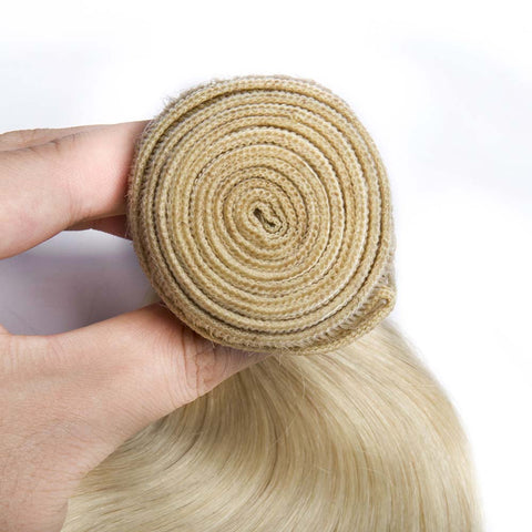Brazilian Body Wave Hair Blonde 613 Color Hair Weave Remy Hair Extension