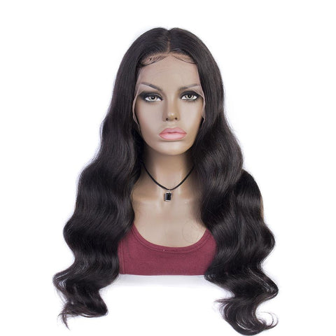 13x4 lace front wig body wave with baby hair is more realistic for you