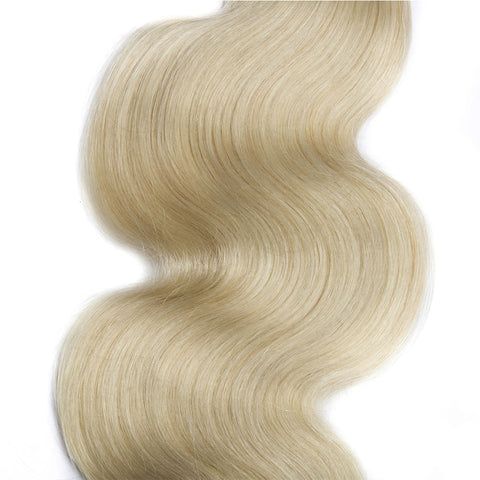 613 Blonde Bundles Brazilian Body Wave Remy Human Hair 3 Bundles