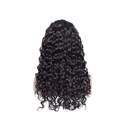 13x4 Lace front Wigs Human Hair Water Wave 180% Hair Density Brazilian Human Remy Hair
